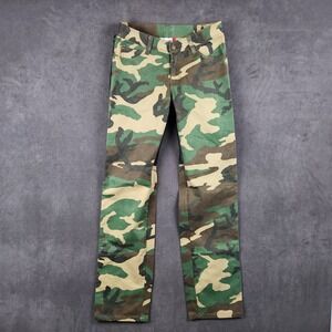 Nasty Pig Green Camo Combo Jean Mens 28 Neoprene Distressed 30x33